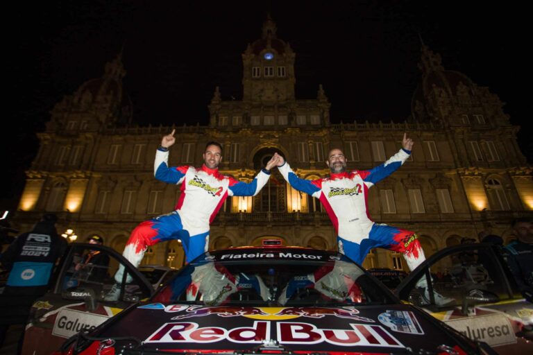Victor Senra, campeón del Rallye da Coruña