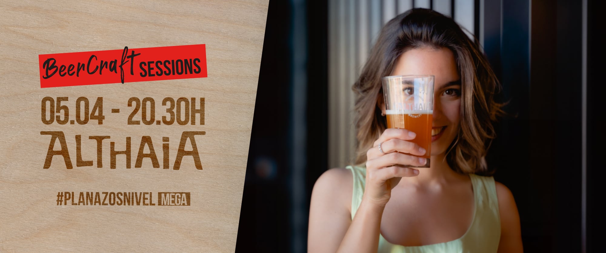 La sesión Beercraft de este viernes presentará a Cervezas Althaia