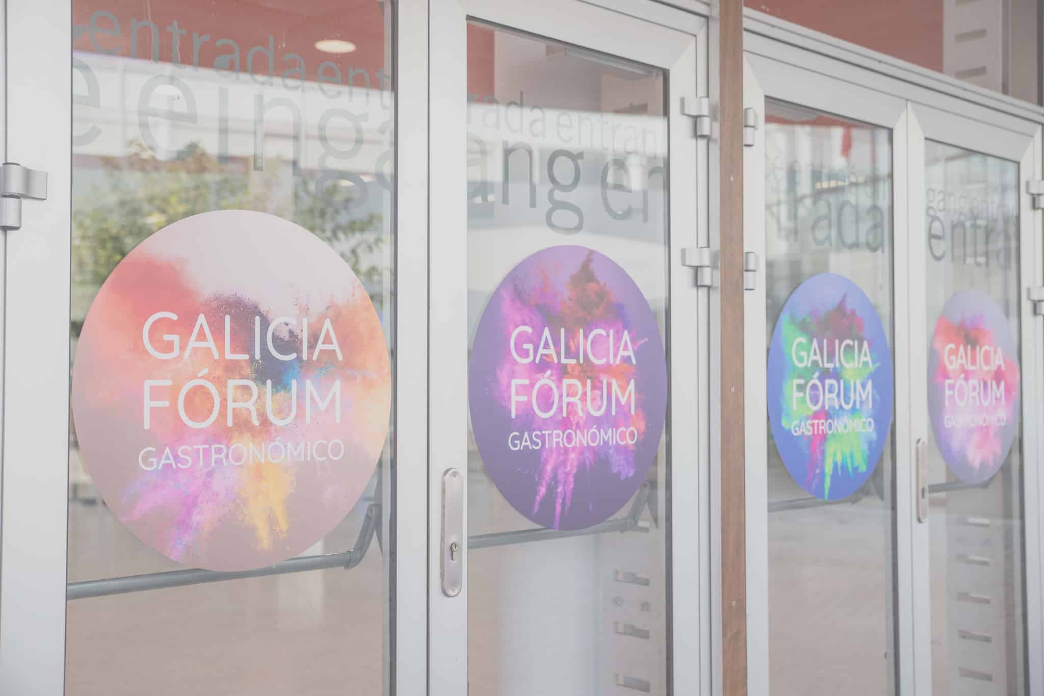 Imagen de los accesos al Galicia Fórum Gastronómico