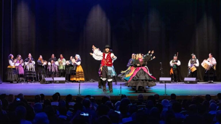 Imagen de un baile tradicional en el Dálle Donaire del año pasado