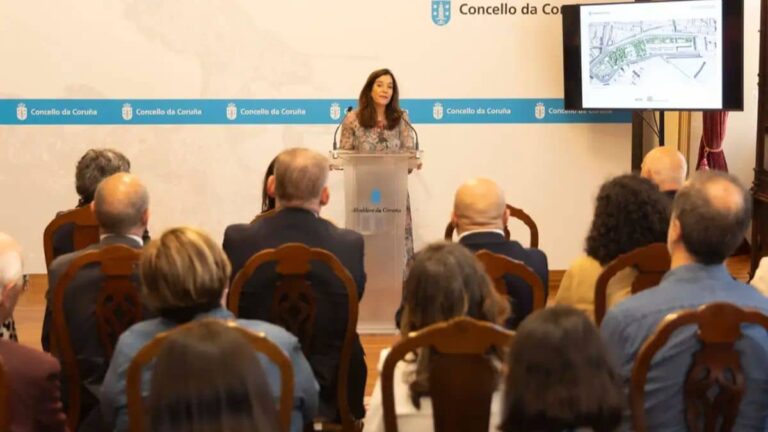 Presentación del proyecto de remodelación de los Cantones en A Coruña