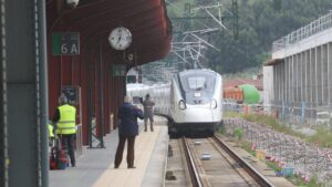 conexión ferroviaria Coruña