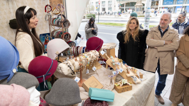 feria artesana navidad coruna