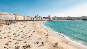 Coruña banderas azules