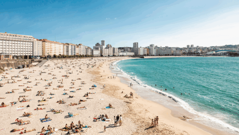 Coruña banderas azules