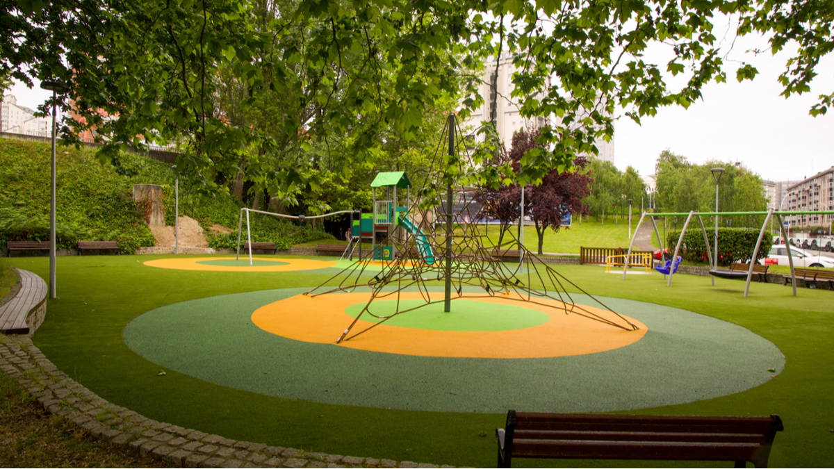 reapertura parque infantil elvina coruna