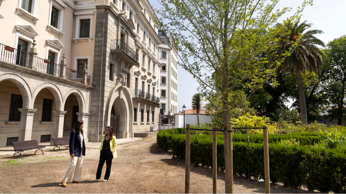 El jardín de San Carlos reabre tras meses de rehabilitación