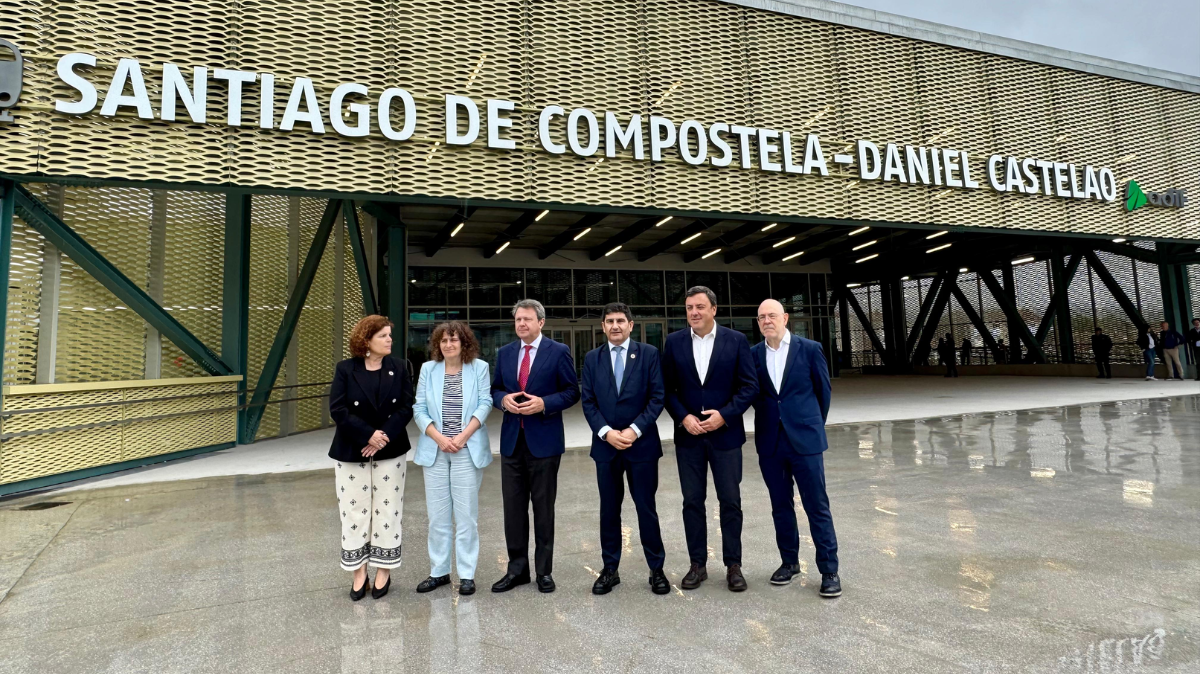nueva estacion tren santiago compostela