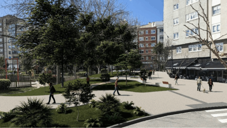 obras peatonalizacion plaza tolerancia coruna