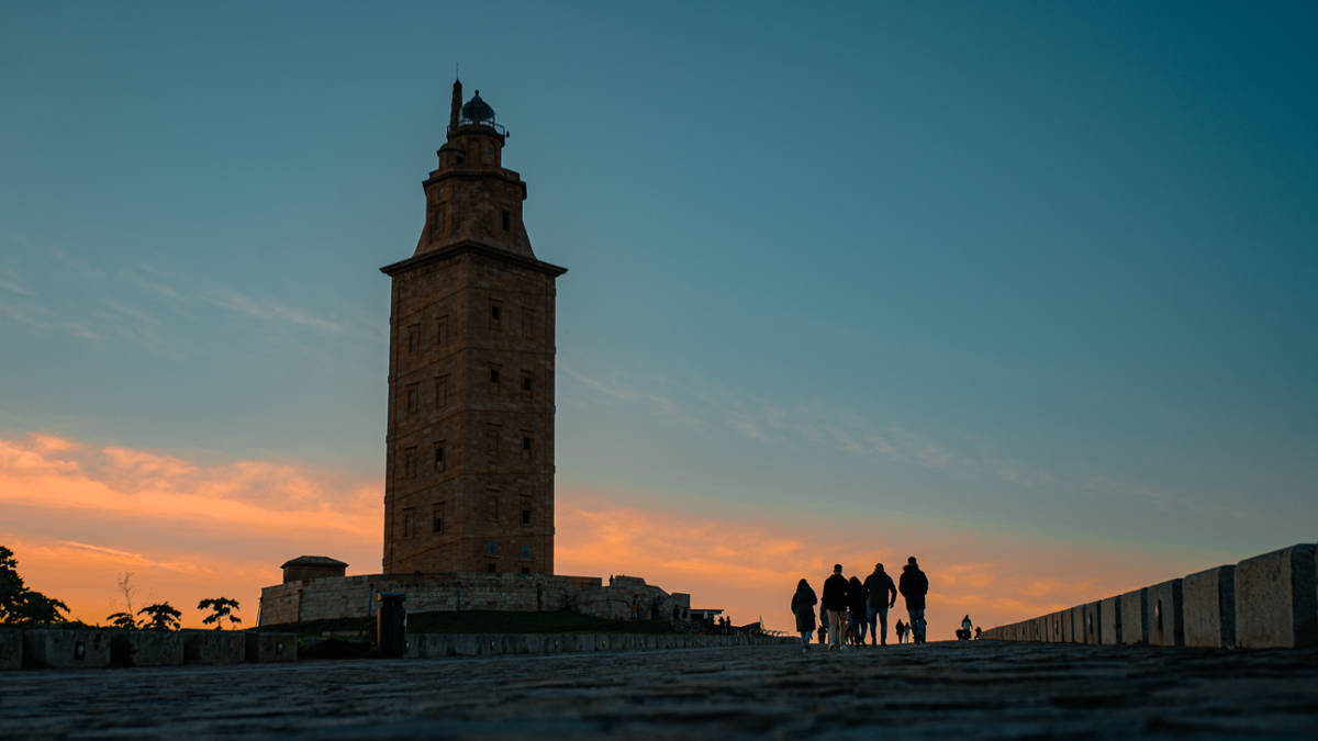 exposición inmersiva torre hércules coruña