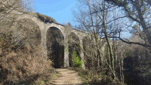 Vía Verde Compostela Tambre Lenguelle