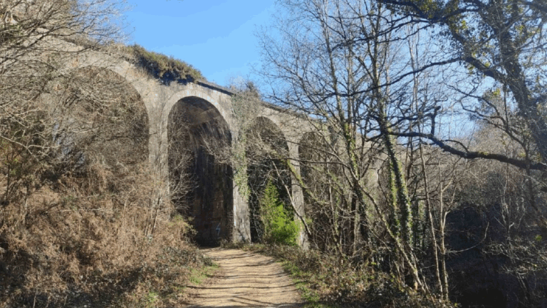 Vía Verde Compostela Tambre Lenguelle