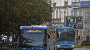 huelga transporte coruña