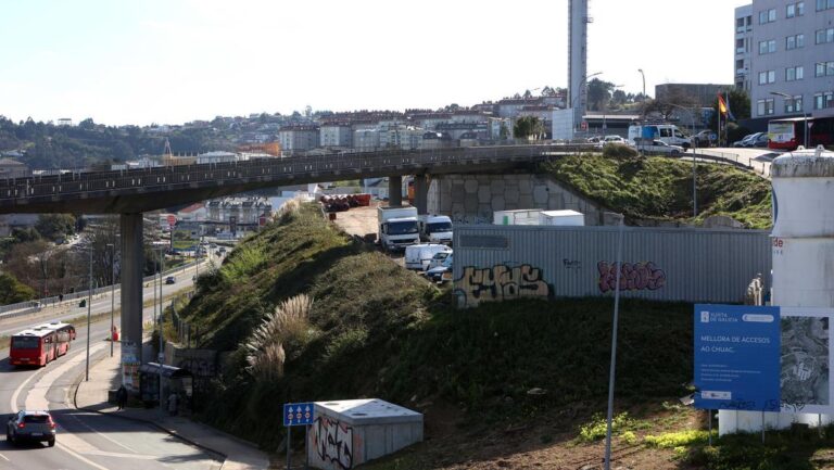derribo del viaducto del Chuac