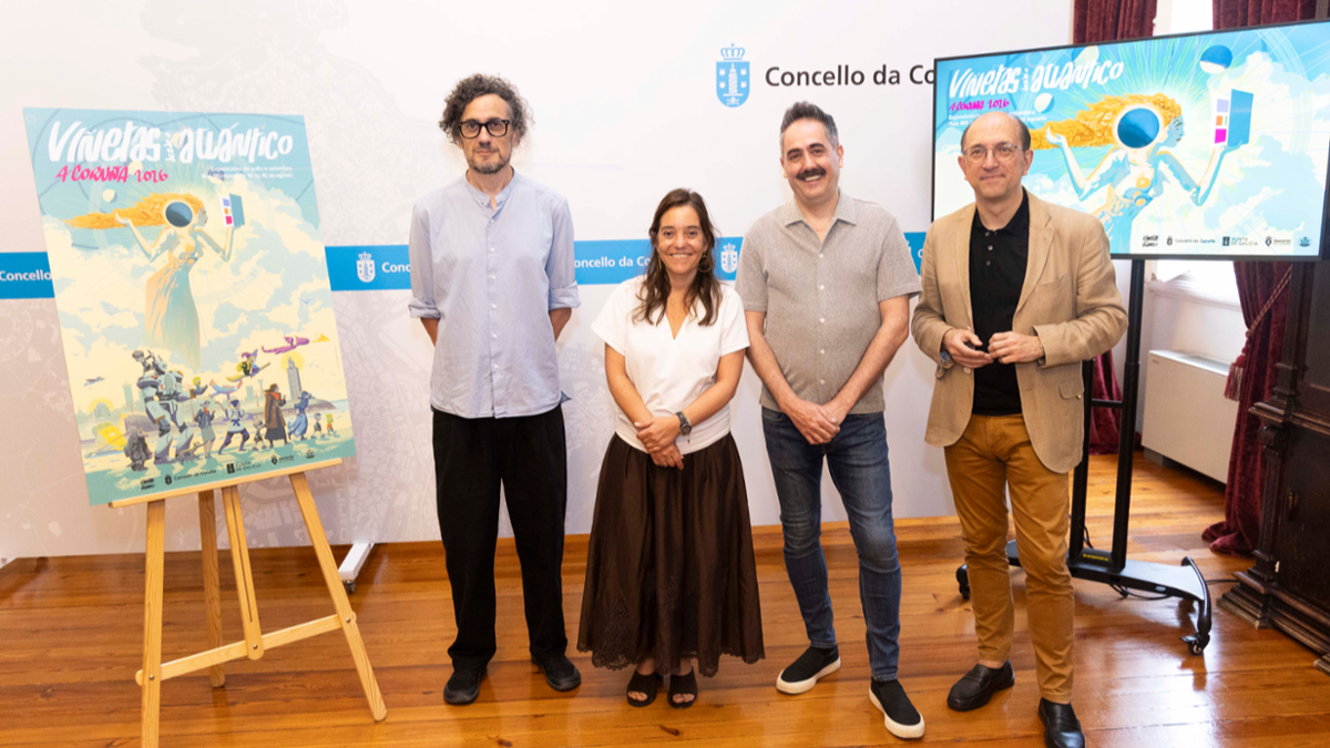 ‘Viñetas desde o Atlántico’ 2026 reunirá a más de 70 autores y 24 exposiciones en A Coruña