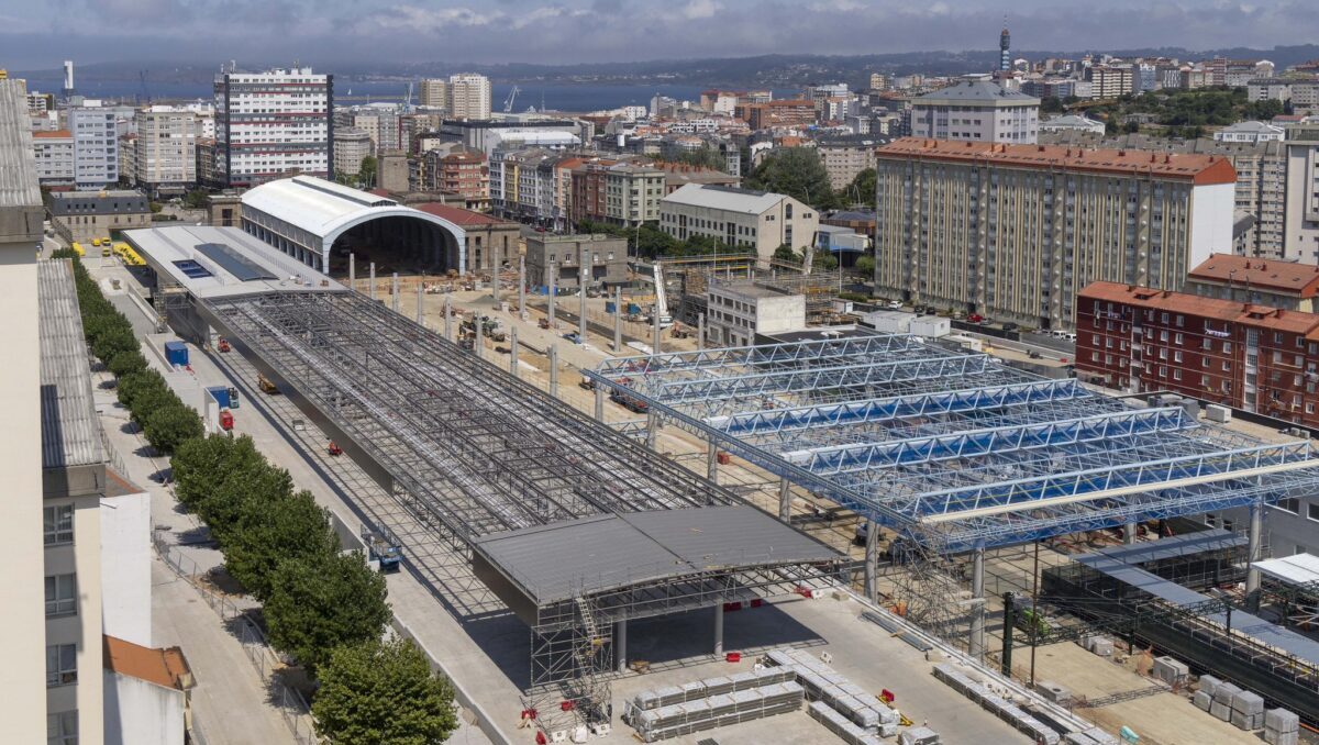 La Xunta prepara la apertura de la estación intermodal de A Coruña
