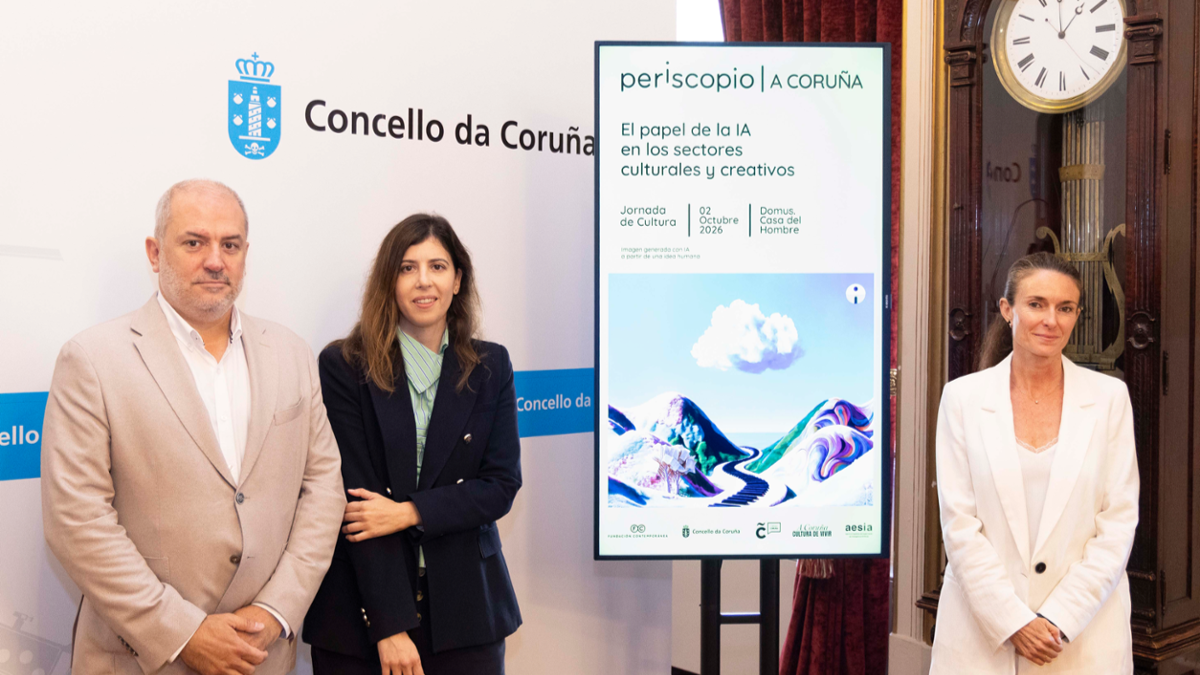 A Coruña acogerá Periscopio, un encuentro sobre el papel de la IA en la cultura